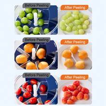 LIPETY Smart Automatic Grape Peeling Machine - Electric Peeler For Green Grapes And Garlic, Suitable For Home And Commercial Use. - Azul - View 9