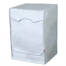 Washing Machine Cover, Front Load Washer Cover, Waterproof, Sunproof, Dustproof, Dryer Cover, Washing Machine Waterproof Protector, Women's Day, Travel Essentials, Wedding Favors, Y2k, Bedroom, Car Accessories Women, Kitchen Decor,Wedding,Y2k,Party - Silver - View 4