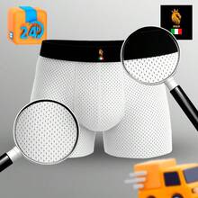 Men's 4-Pack Premium Dry Fit Briefs With 100% Cotton Lining - New Release - Nhiều màu - Xem 2