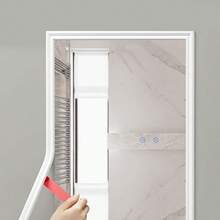 1 thanh nẹp tường tự dính dài 2m/78.74inch, loại dán dễ dàng, dùng để trang trí nhà cửa, chiều rộng 2.3cm/2.7cm/3.2cm/4cm, chất liệu PVC, thích hợp cho cửa, gạch, tủ, gương và trang trí nhà cửa DIY. - nhiều màu - Xem 8