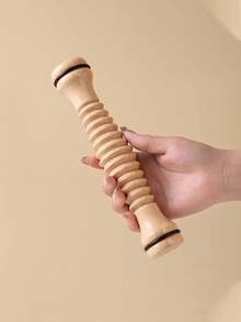 1 Set (Massager + Storage Bag) Wooden Foot Massager, Multi-Function Massager Can Relieve Plantar Fasciitis, Promote Blood Circulation And Relieve Stress - Multicolor - View 6