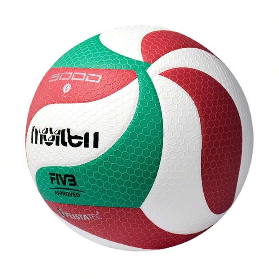 Balón Voleibol Molten V5M 5000 Flistatec Tamaño 5 Indoor,Voleibol de interior,Pelota de competencia,Pelota de entrenamiento,Pelota oficial