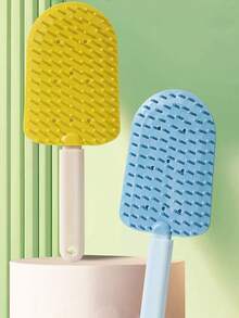 1PC Special Ice Cream Comb For Pets, Convenient To Carry And Remove Clothes, Cat And Dog Hair Removal, Pet Comb, Cat And Pet Floating Hair Comb, Bristle Massage To Remove Floating Hair, Cat Comb, Cat Comb, Soft Hair Removal On Both Sides, Bath-Free Brush - Multicolor - View 8