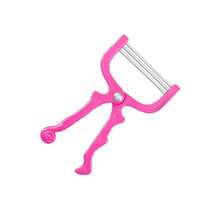 1pc Face Hair Remover, Spring-Loaded Hair Removal Device, Body Hair Trimmer, Suitable For Face, Arms, Legs, Stainless Steel Grooming Tool