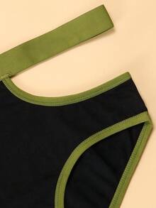 3条/套 女士纯棉镂空三角裤，柔软透气女士内裤 - 彩色 - 查看 8