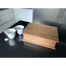 zxxGeneric Wood Caa Organizadora Para Te De Madera Nogal Con 6 Compartimientos Y Tapa Inter Laqueado Color Negro Mate Organizador Para ogar U Oficina Material De a Calidad P Reente Ente Y Practico Para ogar Oficina otel Restaurante eco En Mexicocaja de oficina - como en la foto - Ver 4