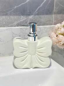 1 pieza Soporte para cepillos de dientes con lazo blanco y rosa de 3 agujeros, estante multifuncional para almacenar cepillos de dientes y pasta de dientes, accesorio de decoración del hogar elegante y duradero, organizador de baño de moda - Multicolor - Ver 11