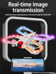 CZ07, Drone, High-Definition Camera, Aerial Photography, Remote-Controlled Aircraft, Intelligent Obstacle Avoidance, Optical Flow Hovering, Quadcopter - Multicolor - View 5