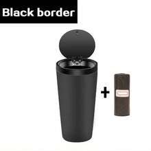 1pc Car Trash Can With Lid, Portable Car Garbage Bin, Fits Cup Holder And Armrest, Multifunctional Car Organizer, Compact In-Car Waste Container, Essential Car Accessory - Multicolor - View 16