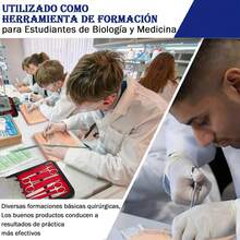 Kit de Práctica de SuTura,3 Capas Almohadilla de Práctica de SuTura,Alfombrilla de práctica de silicona reutilizable,para ser Utilizado por los Estudiantes Entrenamiento y Práctica - Rosa Pálido - Ver 7