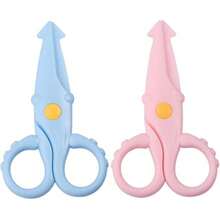 Cute Mini Octopus Shaped Children's Scissors, Plastic Handheld DIY Paper Cutting, Suitable For Kids 3+ Years Old, Ideal Gift Or Prize For Boys And Girls - Multicolor - View 4