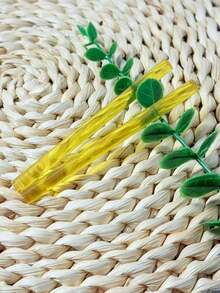 12pcs/Pack Keratin Glue Sticks, Professional Hot Melt Glue Sticks For Hair Extensions DIY, Hair Styling Tools (Yellow/Brown) ,Hair Tool - Yellow - View 9