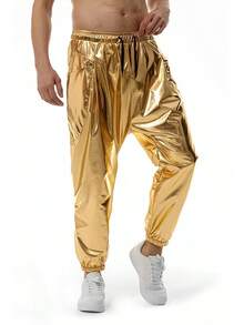 Men Cosplay Clothing - Gold - View 2