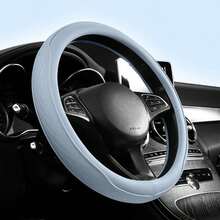 4 Seasons Universal Cute Women's Car Steering Wheel Cover, Anti-Slip Breathable Leather Steering Wheel Protector - Steering Wheel - View 8