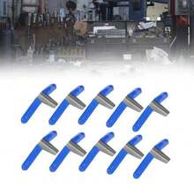 10PCS Padlock Shim Picks Set Accessories Set Tools Home Garden Tools - Blue - View 3