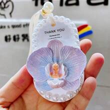 1个新款玫瑰花造型硅胶模具，3D兰花造型肥皂蜡烛装饰模具，树脂和聚合物粘土工艺品及DIY装饰，手工礼品制作材料，适用于婚礼、毕业典礼、生日派对装饰