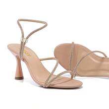 Stessy Shoes Women Heeled Sandals - Dusty Pink - View 5