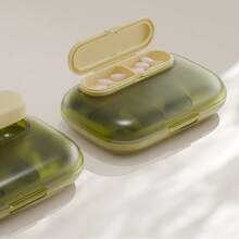 Portable Mini Pill Box, Suitable For Three Meals A Day, Compact Pill Case, Portable Capsule, Medicine, Supplement Organizer - Portable Light-proof Medicine Box - Detachable With Magnetic Suction - View 22