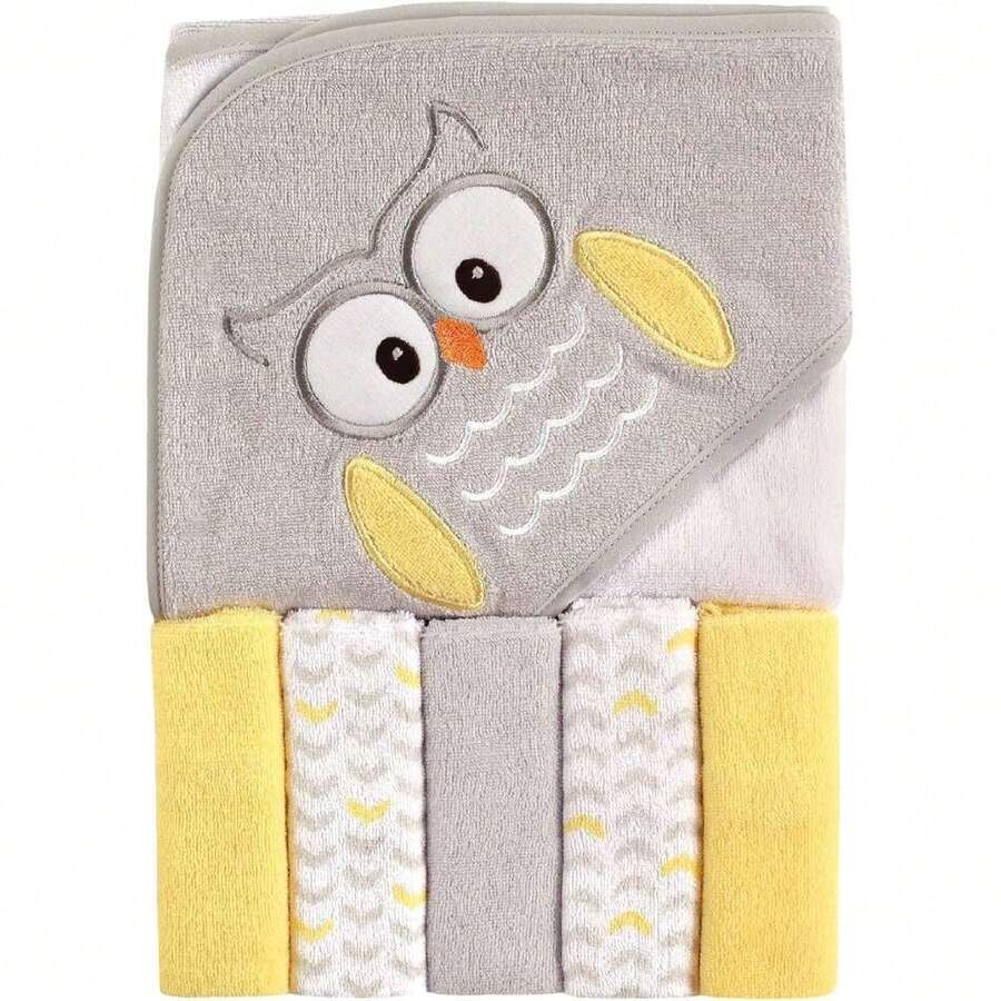 Baby Towels And Bath Towels - Light Grey - View 1