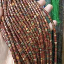 1 Strand 2*4mm Natural Stone Round Spacer Beads, Semi-Finished DIY Jewelry Accessories And Beading Materials - Stone Spacer Beads - View 16