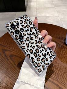 Ốp lưng điện thoại cao cấp họa tiết da báo, 1 chiếc, trong suốt, chất liệu TPU, chống rơi, che phủ toàn màn hình, thích hợp làm quà tặng ngày lễ. Tương thích với Samsung Galaxy S22/23/24/25/A05/A05S/A53/A54/A55 và các dòng máy khác. - Nhiều màu - Xem 3