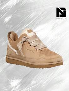 UGG Lowmel Sand (Kids)– Big Kids Lifestyle Sneakers – Shoes For Youth/Women - Vintage -Autumn & Winter & Spring & Summer- Classic Warm Shoes, Comfort & Cozy-Home To Casual Urban Outings- Easter Gift –1152410K SAN - 沙 - 查看 2