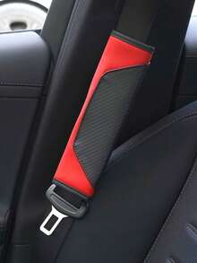 适用于宝马 X1 X3 X5 E70 F15 F48 G30 G20 F30 F10 E90 E60 Z4 的汽车安全带肩带碳纤维保护套 - 護肩帶 - 查看 10