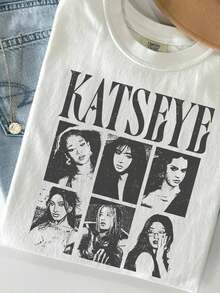2026 Young Girls' Boys' Graphic Cotton Graphic Tees, Katseye Music Shirt, Katseye K-Pop Graphic T-Shirt, Katseye Gnarly T-Shirt, Katseye K-Pop T-Shirt, Gabriela Shirt, T-Shirt For Teenagers, Music T-Shirt Boys' T-Shirts Girls' Outfits Matching Mother-Daughter Wear TV-Inspired Gifts For Girls Teenage Girls' Clothing Boys' Apparel Gifts For Teenage Boys Children's Outfits Girls' Aesthetic T-Shirts Teenage Girls' Tops Teenage Girls' T-Shirts Teenage Girls' Clothing Girls' Jackets Boys' Apparel Girls' Outfits Teenage Girls' Tops Matching Parent-Child Wear Boys' T-Shirts Children's Clothing Gifts For Girls New Year Gifts - White8 - 查看 10