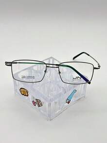 1 par de gafas con marco geométrico estrecho de TITANIUM 2503 - Gris - Ver 5