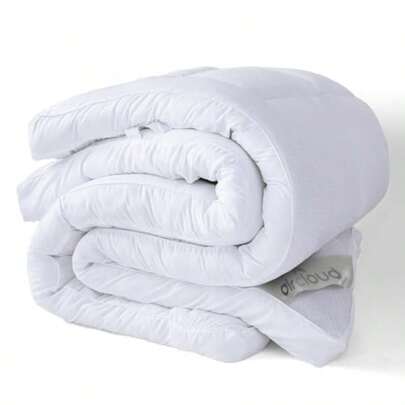 GC GAVENO CAVAILIA Mattress Topper Single Bed Extra Deep Thick For Bed Air Mattress 4cm/1.5" Soft Mattress Toppers Elastic Straps Breathable Air Cloud Bed Pad 90x190 Cm White