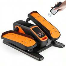 bicicleta para hacer ejercicioRabbitstorm Maquina Eliptica Electrica Maquina para Pedalear con Control Remoto Almohadilla Antideslizante Correas para Los Pies 12 Velocidades para del Escritorio en el Hogar y la Oficina - negro - Ver 7