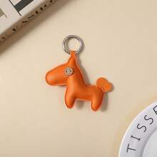 Creative Dollar Pony Leather Pendant Car Key Chain Pendant Immediately Money Horse Year Bag Pendant Wholesale - Multicolor - View 16