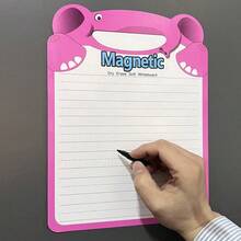 1pc/Erasable Monthly And Weekly Planning Magnetic Calendar Stickers, Whiteboard Soft Magnetic Note Stickers, Message Boards, Fridge Magnets. - Multicolor - View 9