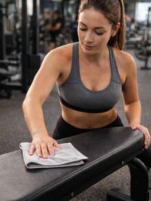 Microfiber Fitness Towel Set - Physical Activities - Gym - Sports - 1個單位 - 查看 4