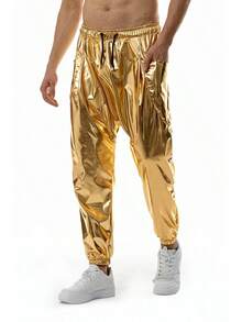 Men Cosplay Clothing - Gold - View 4