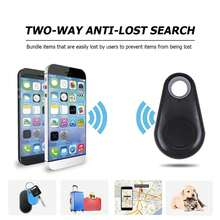Localizador de llaves, alarma antipérdida, rastreador GPS inteligente compatible con para mascotas, perros y niños, billetera con llaves, buscador de alarma antipérdida - Redondez negra - Ver 4