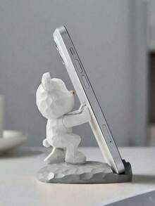 1个可爱卡通熊造型手机/平板电脑支架，兼容智能手机和平板电脑，适用于办公桌、床头柜、客厅、书房、卧室，也是开学季的理想礼物。 - 彩色 - 查看 20