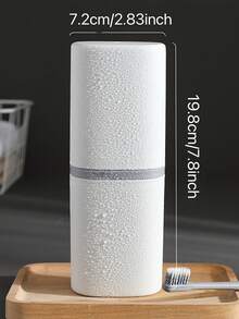 Hộp đựng bàn chải đánh răng du lịch di động unisex, hộp đựng kem đánh răng, hộp đựng bàn chải đánh răng đa năng dùng khi đi cắm trại, đi học, công tác, đồ dùng cần thiết trong phòng tắm. - Nhiều màu - Xem 15