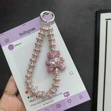 1件镶满水晶的熊形水钻手链，时尚奢华的腕间饰品，可作为礼物送给母亲、家人、朋友，生日、情人节皆宜。 - 彩色 - 查看 9
