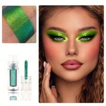 VERONNI 6 Colors Glitter Liquid Eyeshadow Chameleon Metallic Lip Gloss Long Lasting Holographic Eye Shadow Set - Nhiều màu - Xem 3