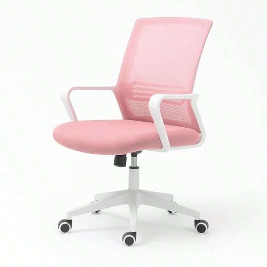 zxxMUNDO IN MUEB Vastra - Silla Eecutiva de Oficina en Mes Cont Ventilado azos en Polropileno ura Austable y Meismo de Reclinado - Omiza tu Ecio de Trabaosilla de oficina - rosa - Ver 1