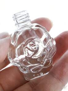 2pcs 10ml Rose Shaped Refillable Perfume Bottles With Spray Nozzle, Oil-Free, Glass Structure, Rose Scented, Suitable As Romantic Gift For Girlfriend, Wife, Friend On Valentine's Day - 10ml - View 9