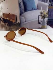 WOMEN'S Y2Y CAT OVAL   LENS - CAQUI COM MARROM - View 4