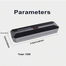 1pc Rechargeable 1800mAh Portable Vacuum Packaging Machine, Food Sealing Vacuum Sealing Machine, Sealing Machine With Vacuum Bag, Dry And Wet Food Preservation Packaging Machine ﻿ - Multicolor - View 2