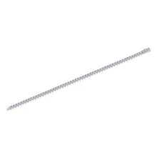 1 chiếc vòng tay tennis đá Moissanite 3mm, bạc sterling 925 mạ vàng 18K, thiết kế tròn tối giản, phù hợp cho cả nam và nữ, đeo hàng ngày hoặc trong những dịp đặc biệt, ít gây dị ứng, trang sức đá quý sáng bóng, quà tặng đính hôn, cưới, kỷ niệm, sinh nhật, kèm chứng nhận GRA. - Bạc - Xem 8