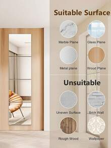 Self-Adhesive Acrylic Flexible Mirror Sticker - Shatterproof, Explosion-Proof, High Definition - Multicolor - View 4