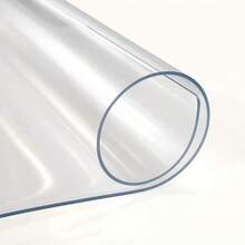 zxxCEILL Tte de Plastico de PVC Tranrente para Silla de Oficina o Pisos de Madera 120 x 90  Rectangular Tranrente Alforilla de Silla de Oficinasilla de oficina - Rectángulo - Ver 5