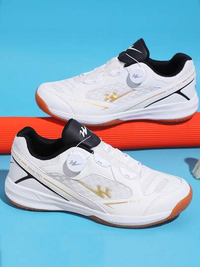 2026春季新款透气缓震羽毛球鞋，适用于硬地比赛和训练；女士减震耐穿透气休闲网球鞋；男士训练跑步运动鞋；尺码35-45