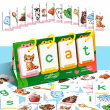 80pcs English Early Education Vocabulary Flashcards, Designed For Young Children. These Interactive And Fun Learning Cards Promote Parent-Child Interaction And Help Children Learn And Develop. - Multicolor - View 8