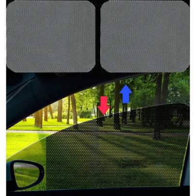 Película aislante para ventana de coche, palo electrostático, película de protección de vidrio para ventana lateral, palo de engranaje trasero, película parasol sin pegamento